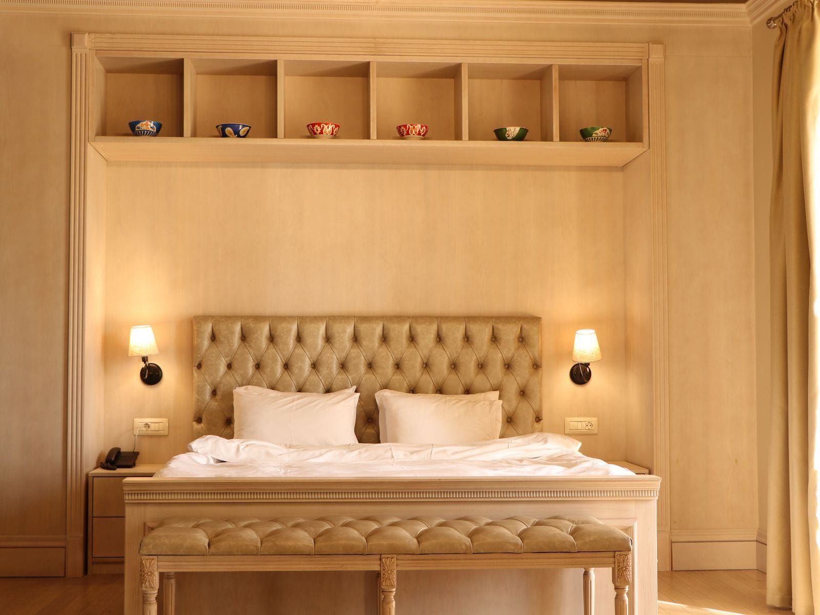 Recepción de un hotel boutique